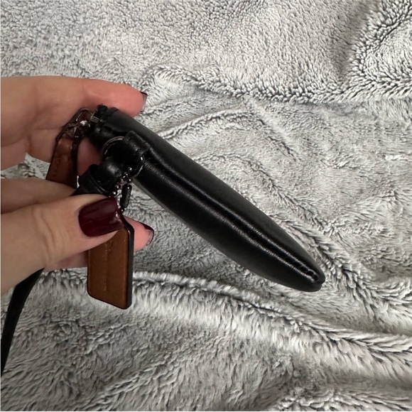 Coach Limited Edition Mickey Mouse Leather corner zip Wristlet in Box EUC - Picture 10 of 16